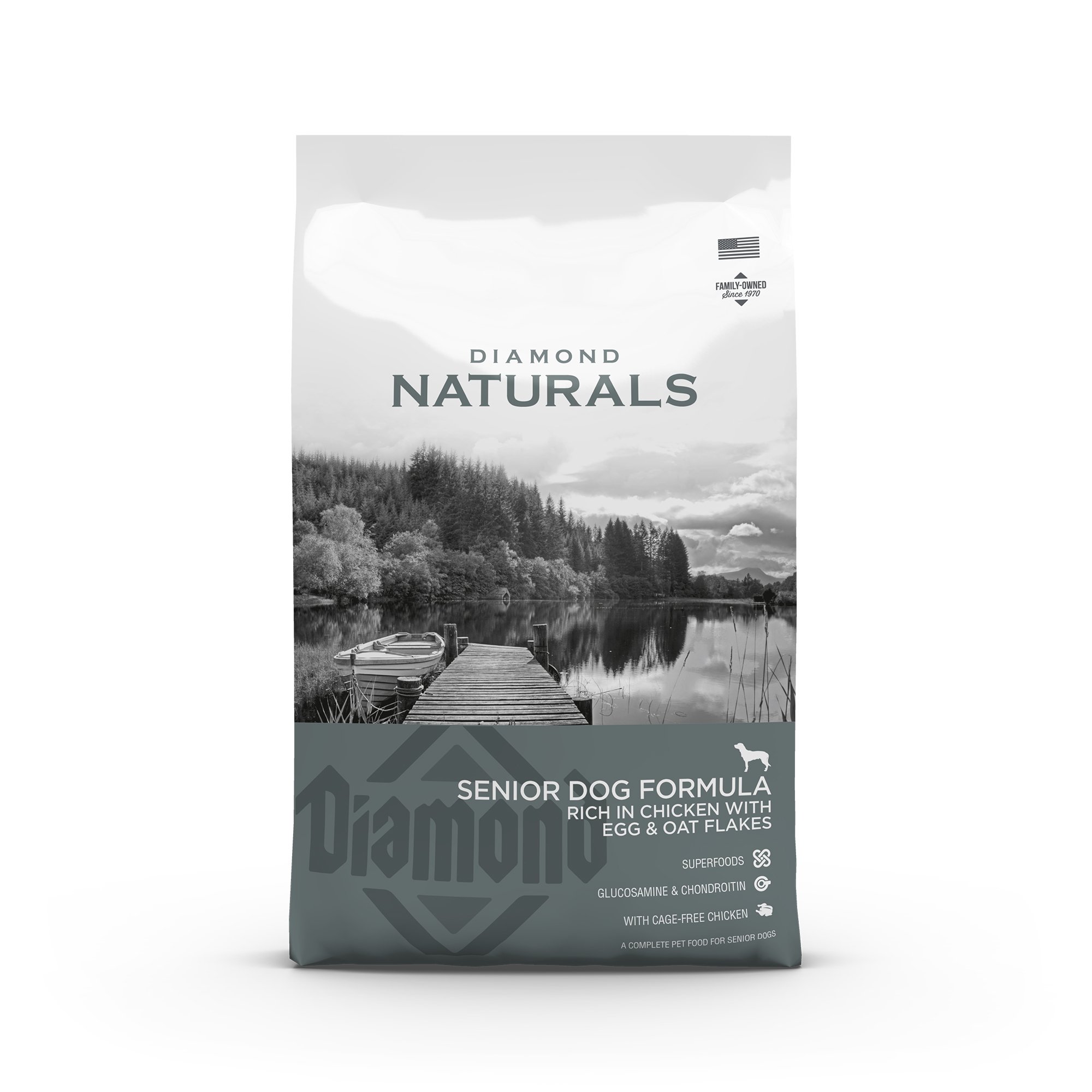 Diamond Naturals Senior Chicken with Egg & Oat Flakes 2kg