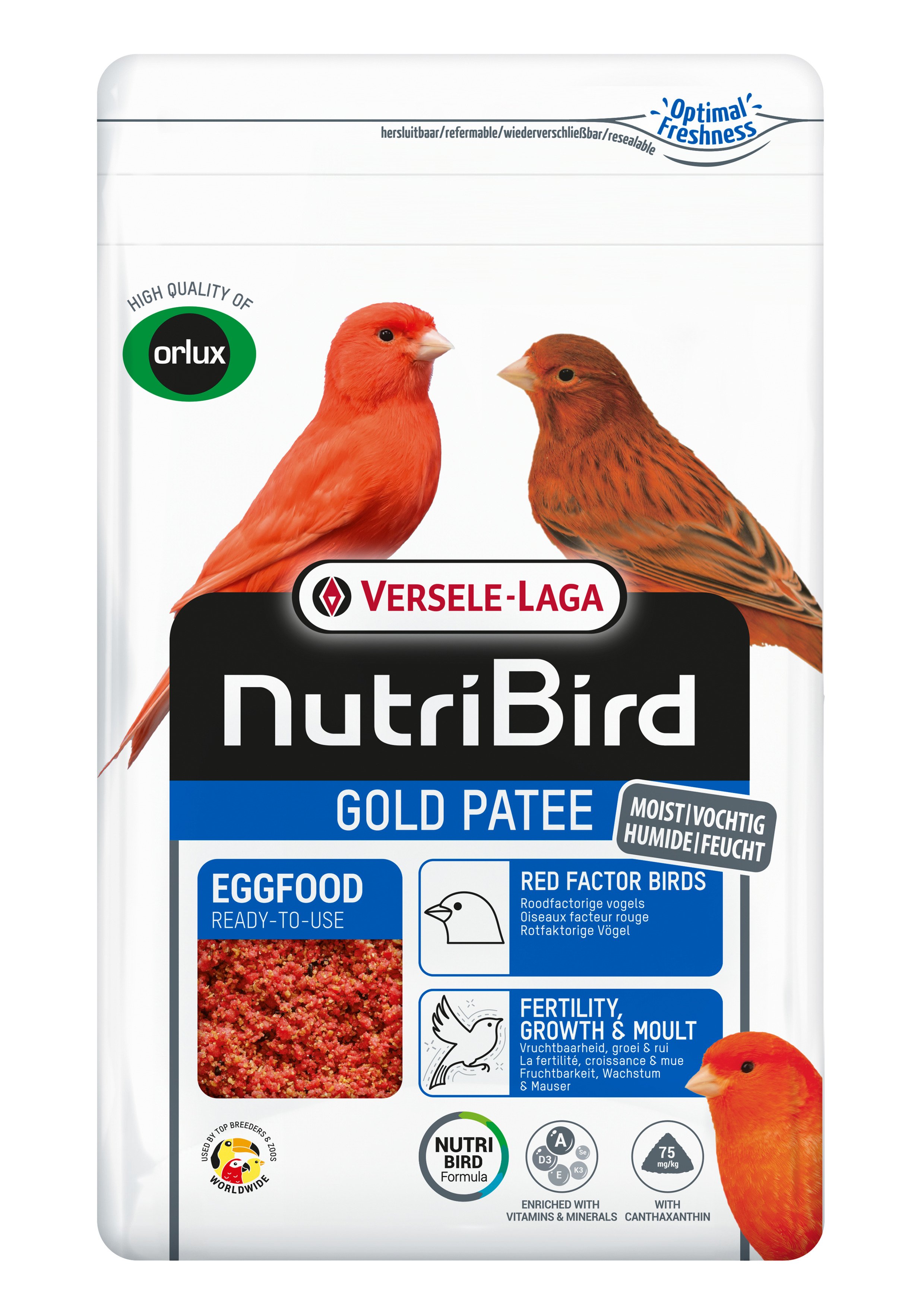 Versele Laga NutriBird Gold Patee Red Factor Birds 1kg