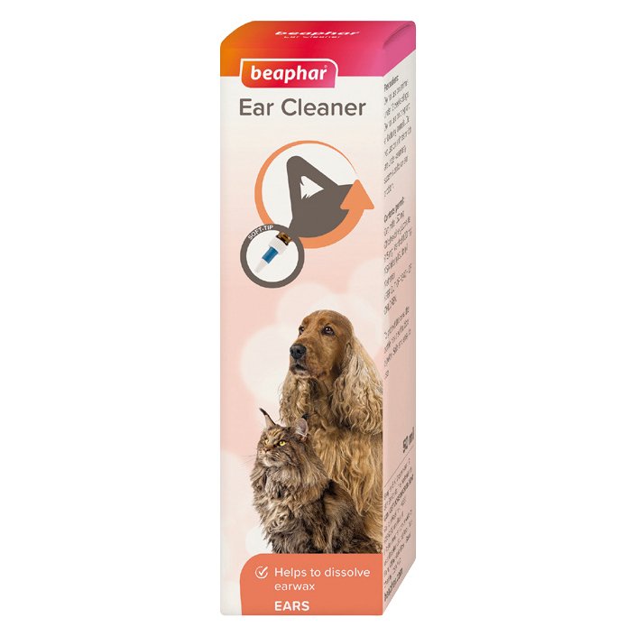 Beaphar Ear Cleaner for Cats & Dogs 3 x 50ml